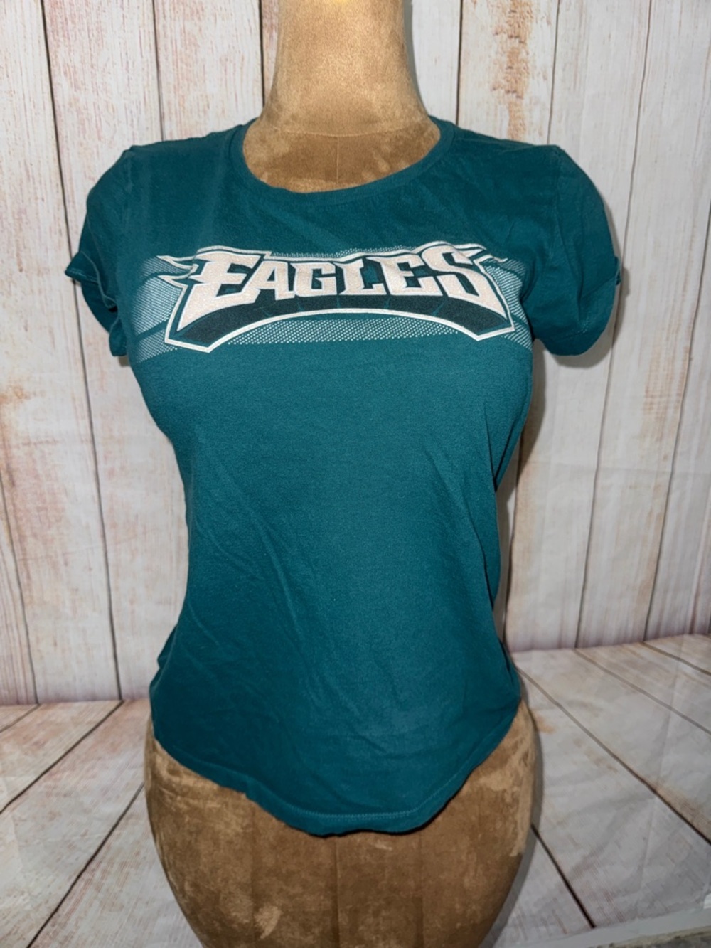 NFL Teal Philadelphia Eagles Women's Short Sleeve Tee​